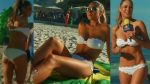 Vanessa Huppenkothen Riquisima En Bikini Blanco! HD