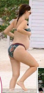 Jacky Bracamontes En Bikini Embarazada! En Revista Tv Notas
