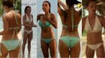 Tania Rincón Bañandose En Bikini + Cecilia Ponce HD